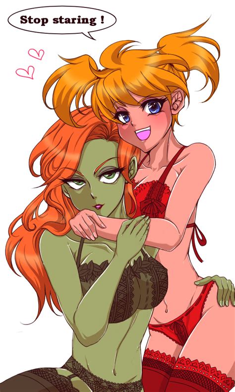 harley quinn and poison ivy lesbian sex superheroes