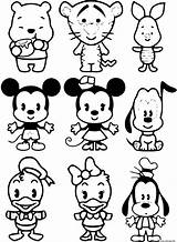 Coloriage Disney Personnages sketch template