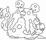 Garbodor Coloriages Pokémon Morningkids sketch template