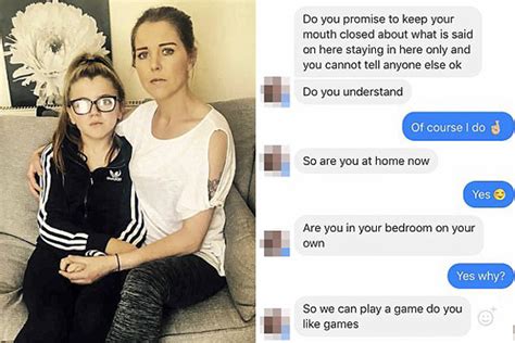 mum warns about paedophile who tried to lure her into sex games when she posed online as her