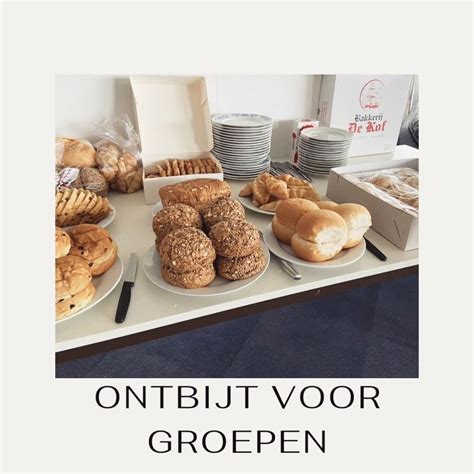 ontbijt voor groepen bakkerij de kof