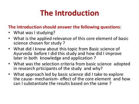 science research paper introduction  examples  research