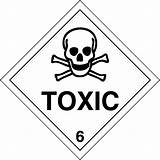 Toxic Poison Labels Signs Safety Tags Keysigns sketch template