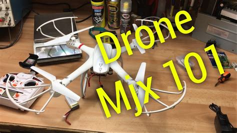 review drone mjx  youtube