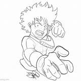 Deku Boku Uraraka Bakugou Lineart Izuku Bettercoloring Midoriya Mha Todoroki sketch template