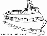 Boat Pages Coloring Ferry Drawing Kids Printable Speedboat Colouring Color Print Book Ship Boats Travel Kid Books Getdrawings Boas Cruse sketch template