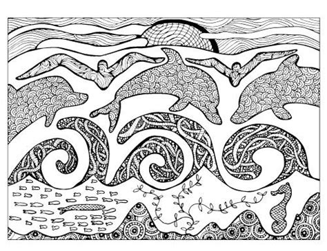 sea themed coloring pages  adults super coloring pages ocean