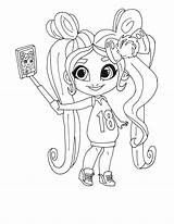Noah Tails Hairdorables Coloring Pages все из Mystery категории раскраски Doll sketch template