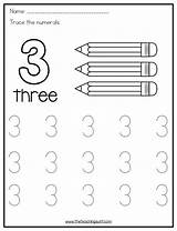 Trace Color Numbers Tracing Number Printable Worksheets Preschool Kindergarten Coloring Writing Teaching Math Aunt Preschoolers Practice Numerals Learning Pages Choose sketch template