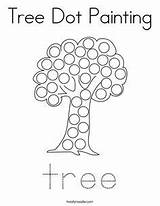 Dot Tree Painting Coloring Kids Tip Arbor Noodle Printables Pages Twisty Paint Activities Dots Preschool Twistynoodle Print Paste Customize Letters sketch template