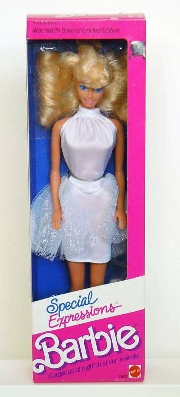 vintage 1989 special expressions barbie 4842~ltd~nrfb ebay barbie
