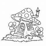 Surfnetkids Maison Paddenstoel Champignon Totem Gnome Toad Also Paddestoelen Smurfs Tela Kleurplaten Girafinha sketch template