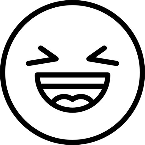 Laughing Emoticons Emoji Feelings Smileys Icon