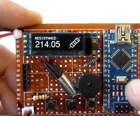 arduino multimeter  components tester arduino projects diy arduino projects arduino
