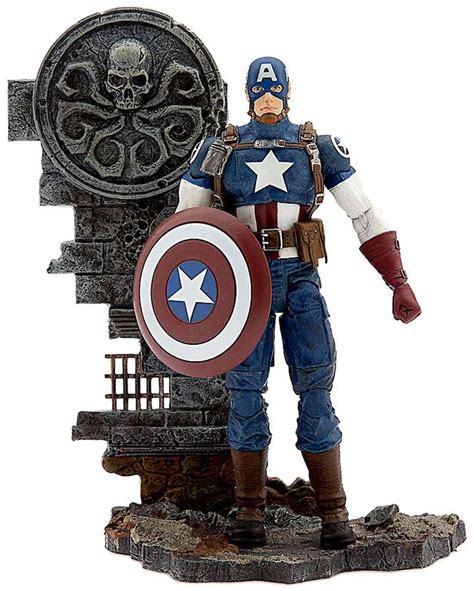 marvel marvel select avenging captain america exclusive  action figure