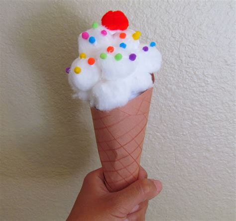 learn  grow ice cream cone craft