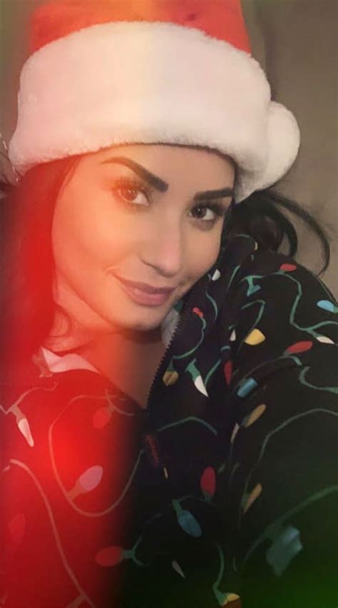 demi lovato celebrates christmas speaks out on recovery the hollywood gossip