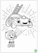 Umizoomi Coloring Team Pages Dinokids Printable Close Comments sketch template