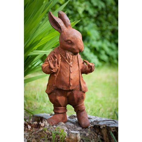 “classic brer rabbit” garden sculpture black country metalworks