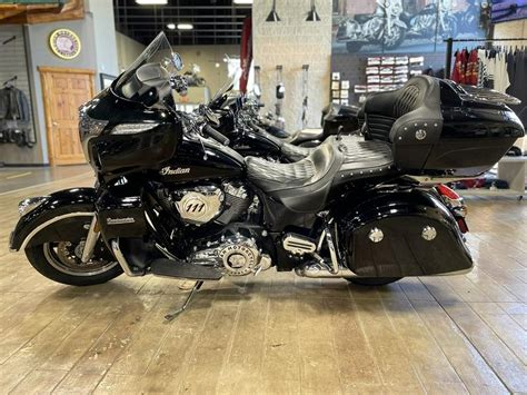 2017 indian motorcycle® roadmaster® thunder black for sale in watkins mn