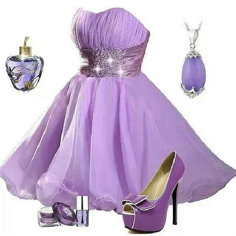 love  fancy gowns dress  outfits purple fashion