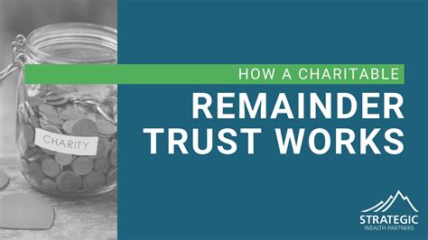 charitable remainder trust works strategic wealth partners