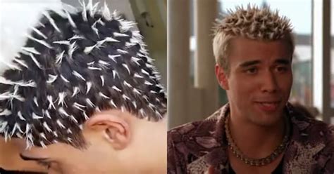 this video of guys getting frosted tips went viral allure