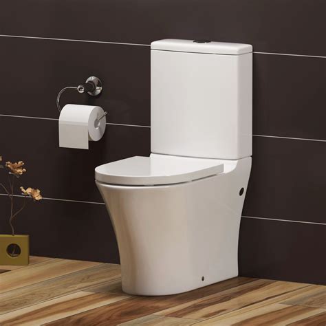 rimless close coupled toilet top choice   bathroom uk