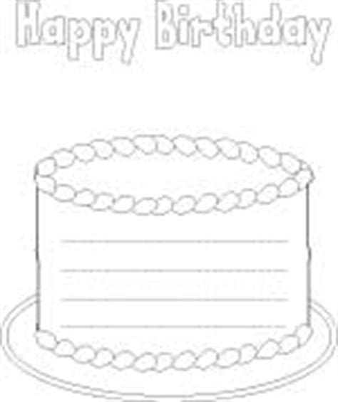 feliz cumpleanos cake shape writing paper  lines