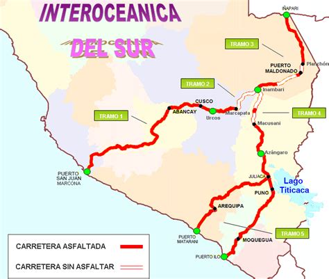 desarrollo peruano asi va la interoceanica del sur