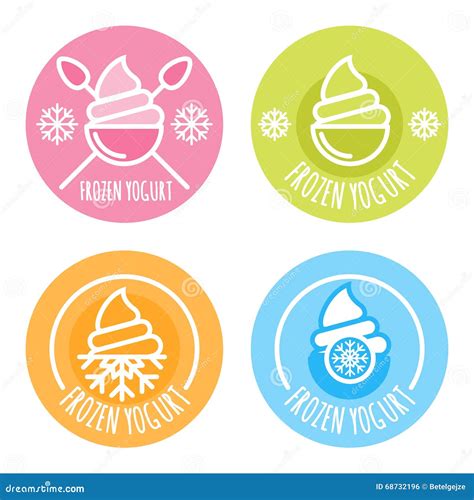 frozen yogurt logo
