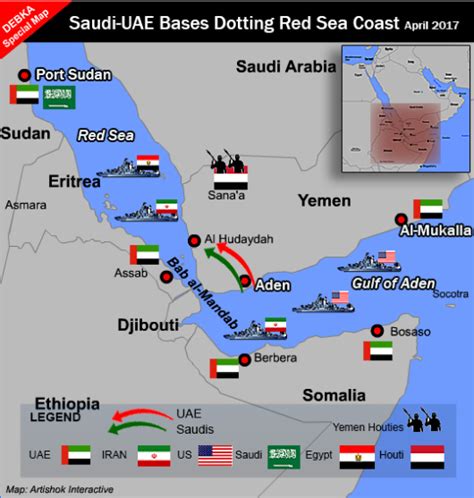 saudi uae bases defend strategic waters  iranian navy debkafile