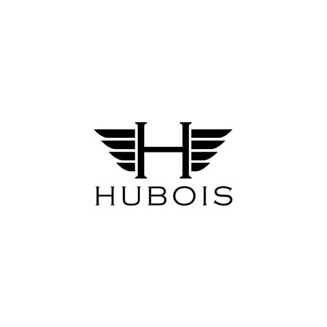 hubois luxury brand logo design jm graphic design