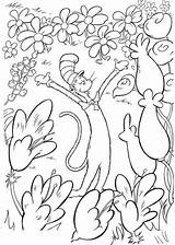 Coloring Pages Seuss Dr Awesome Linear sketch template