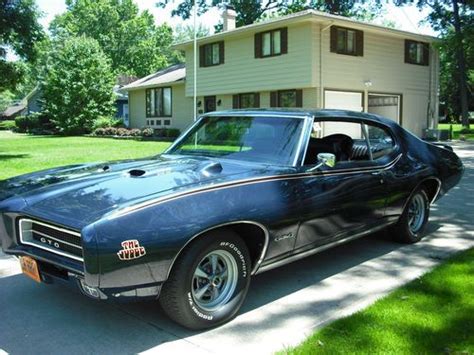 find used 1969 gto judge liberty blue numbers matching in willoughby