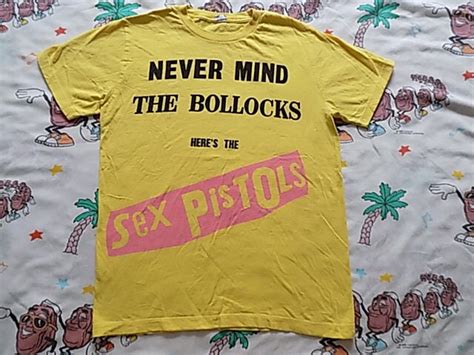 sex pistols nevermind the bollocks t shirt size small classic