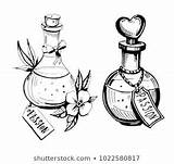 Potion Potions Poison Harry sketch template