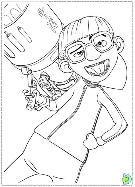 despicable  coloring pages   toddlers dg