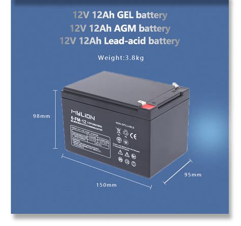 Factory Gel 12v7ah Battery Agm Battery 12volt 12v 12ah 7ah Free