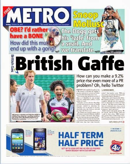 media studies newspaper front page tabloid  broadsheet  terms