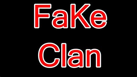 introducing fake clan youtube