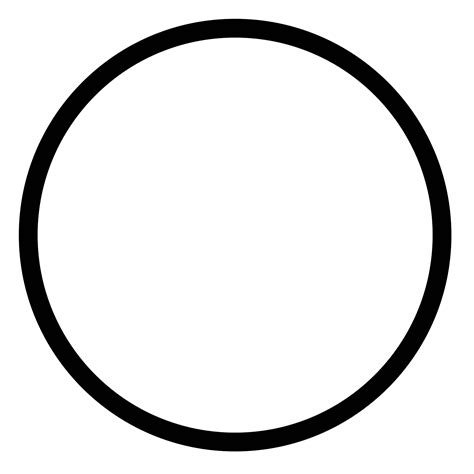 white circle vector  getdrawings