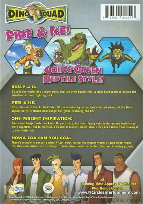 Dino Squad Fire And Ice Dvd 2009 Dvd Empire