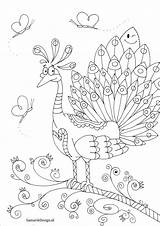 Pauw Volwassenen Doodle Kiezen Downloaden sketch template