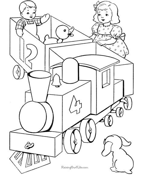 train coloring pages printable coloring home