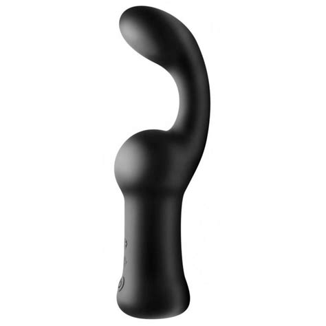 Master Series Pleaser Hook 10x Silicone Rechargeable Anal Vibrator