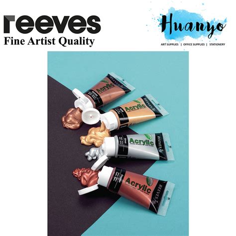 reeves fine artist quality series metallic iridescent fluorescent