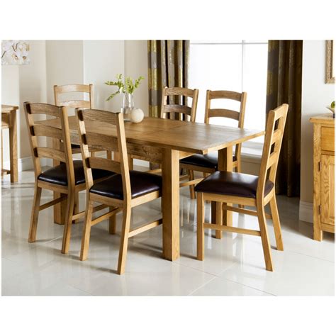 wiltshire oak dining set pc dining room furniture bm