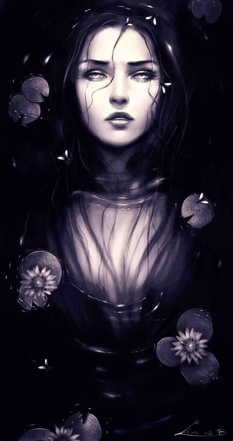 Lilith Gothic Fantasy Art Dark Fantasy Art Digital Painting Portrait