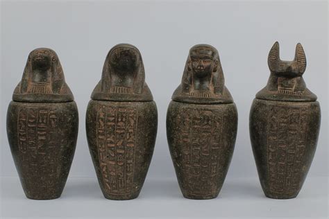 gorgeous canopic jars   organs jars   green etsy